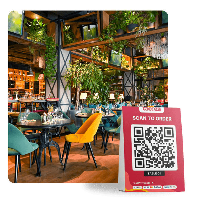 QR on Table